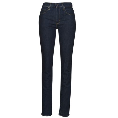 Jeans Donna Levis 724™ HIGH RISE STRAIGHT Marine, indossati su fondo bianco, presentano un taglio dritto e vita alta, perfetti per uno stile elegante e casual. Realizzati in denim di alta qualità, offrono comfort e versatilità per ogni occasione. Acquista ora i migliori jeans moda per esaltare il tuo guardaroba!